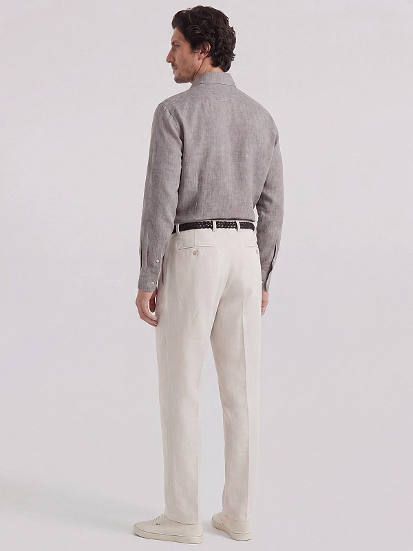 рубашка Brunello Cucinelli MM6840627Y цвет коричневый