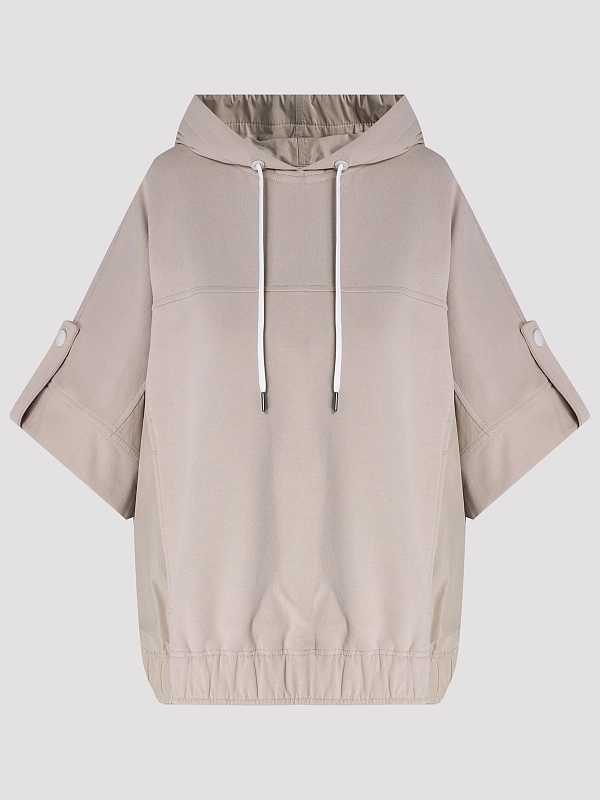 толстовка спортивная Brunello Cucinelli MN05NSW409 цвет бежевый