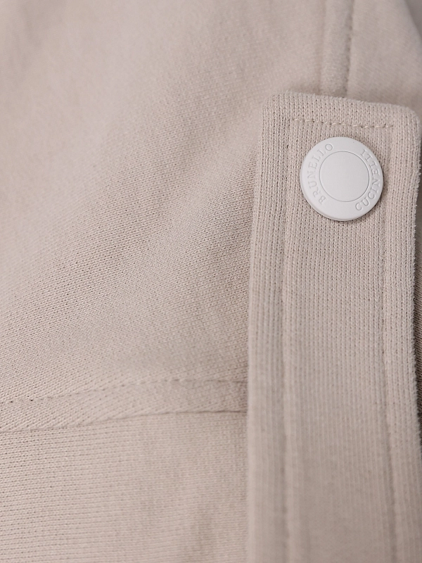 толстовка спортивная Brunello Cucinelli MN05NSW409 цвет бежевый