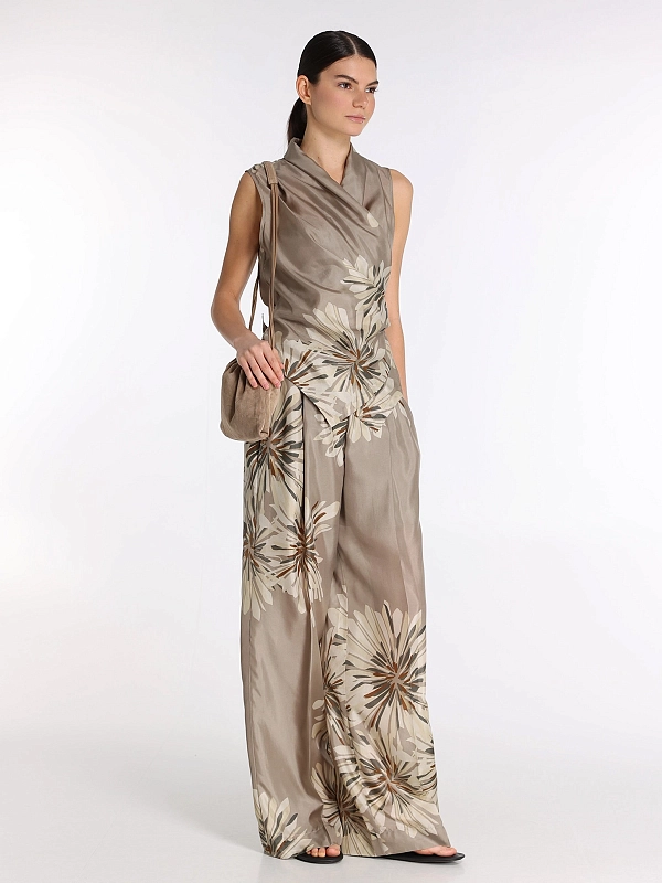 топ Brunello Cucinelli MQ967EG906 цвет светло-коричневый