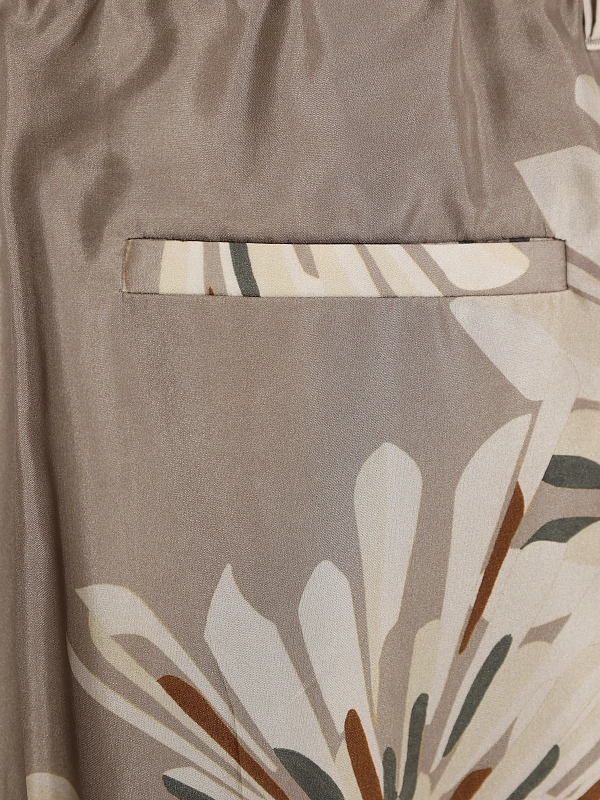 брюки Brunello Cucinelli MQ967P9229 цвет светло-коричневый