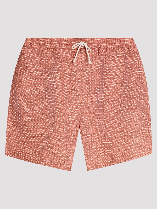 шорты купальные Brunello Cucinelli MR847043 цвет лососевый