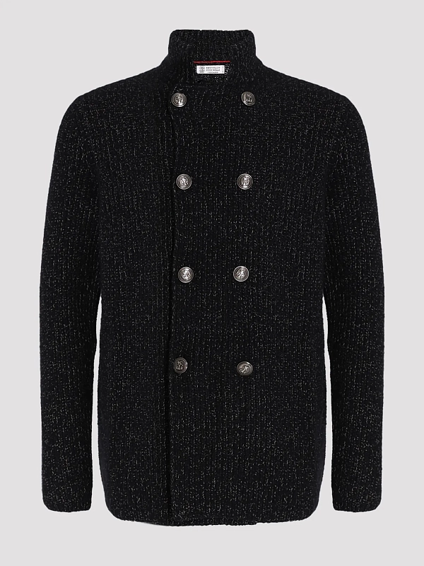 кардиган Brunello Cucinelli MRI55501 цвет темно-серый