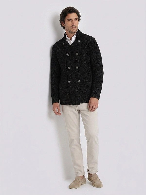 кардиган Brunello Cucinelli MRI55501 цвет темно-серый