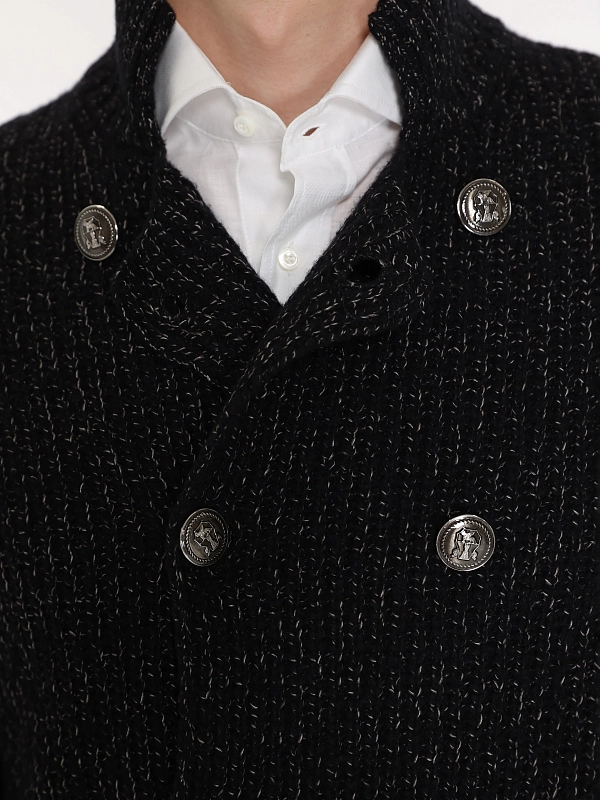 кардиган Brunello Cucinelli MRI55501 цвет темно-серый
