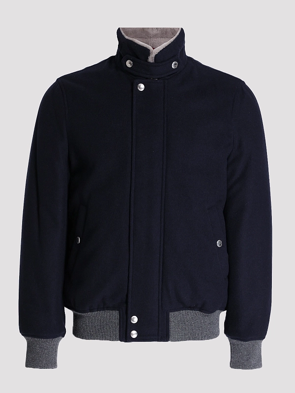 куртка Brunello Cucinelli MT4016887 цвет синий