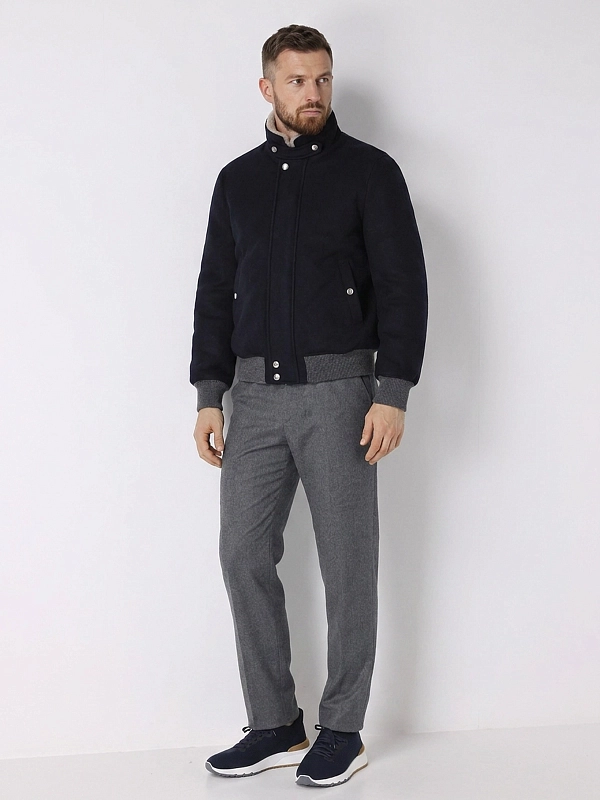 куртка Brunello Cucinelli MT4016887 цвет синий