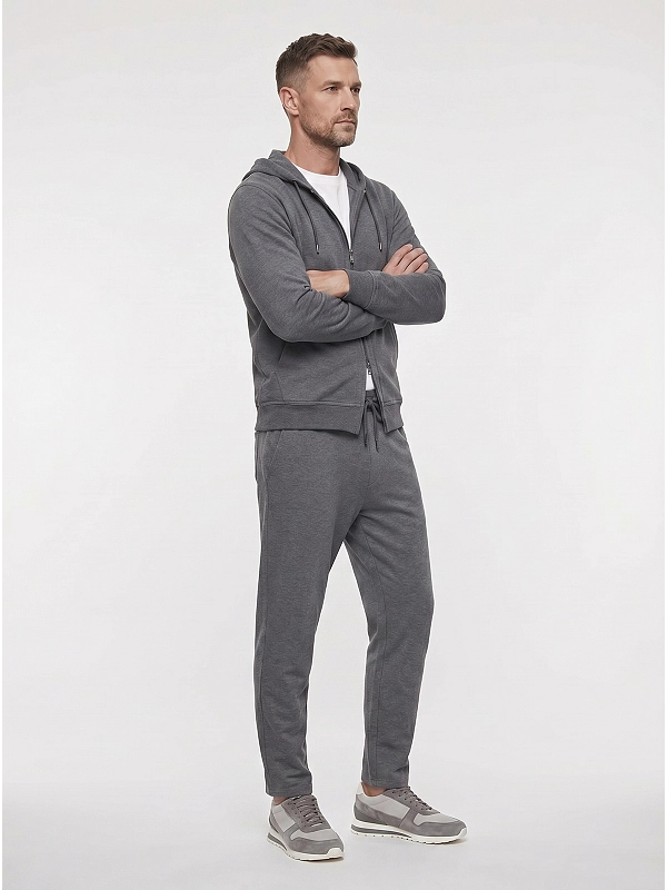 брюки спортивные Brunello Cucinelli MW8633243G цвет серый