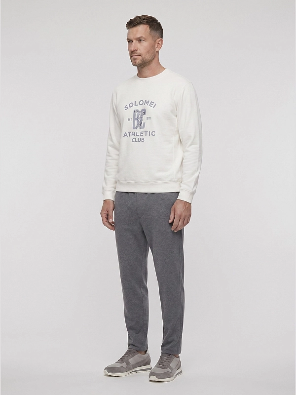свитшот Brunello Cucinelli MW8633380G цвет белый