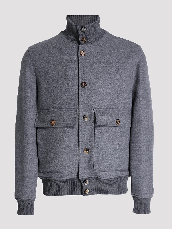 куртка Brunello Cucinelli MY4966559 цвет серый