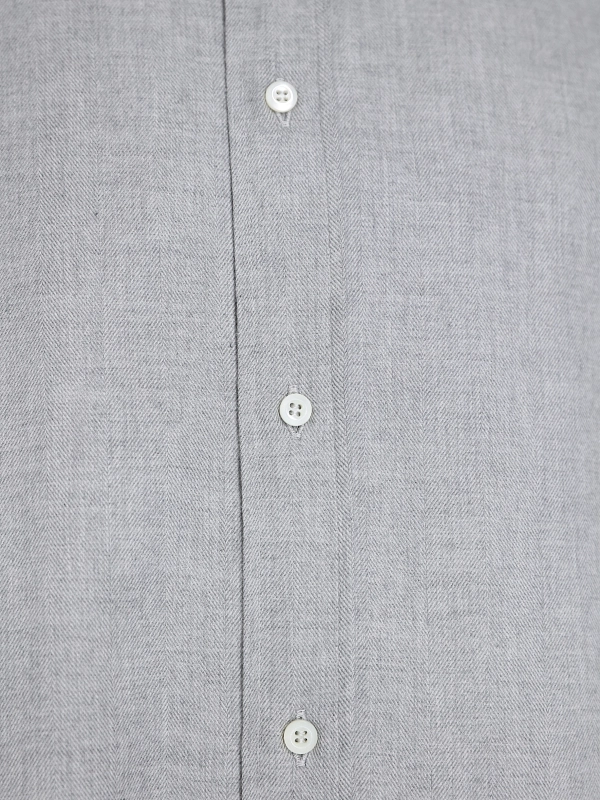 рубашка Brunello Cucinelli MY6370627 цвет светло-серый