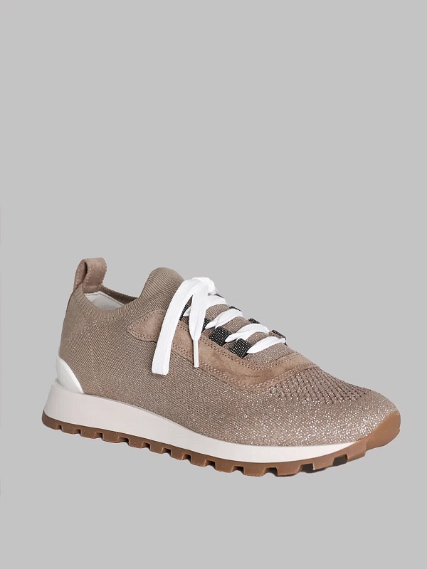 кроссовки Brunello Cucinelli MZ35G2490 цвет коричневый
