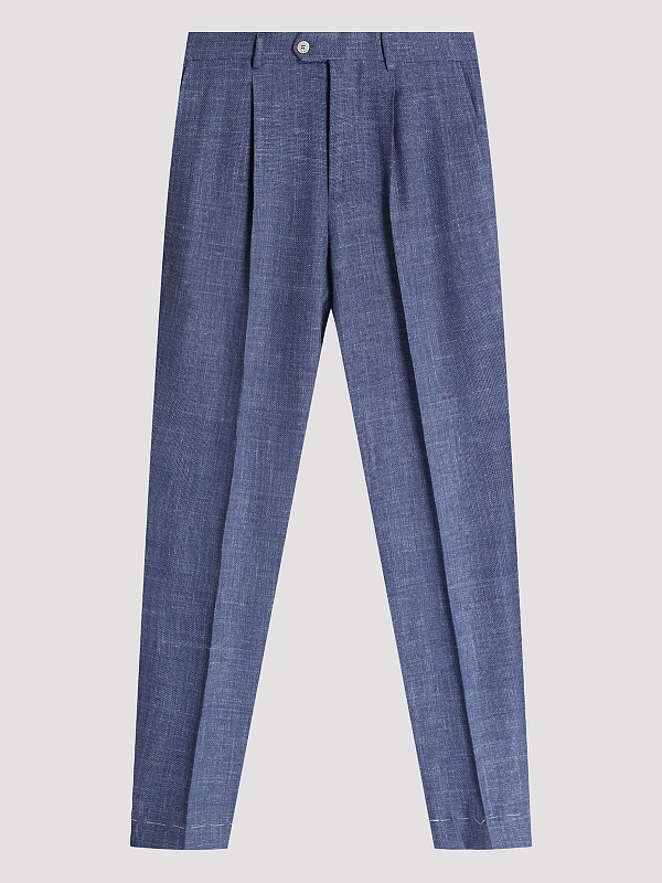 брюки Brunello Cucinelli MZ402L00H цвет синий