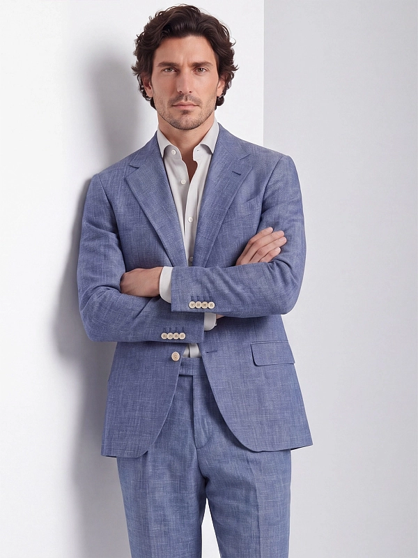 пиджак Brunello Cucinelli MZ402LDTH цвет синий
