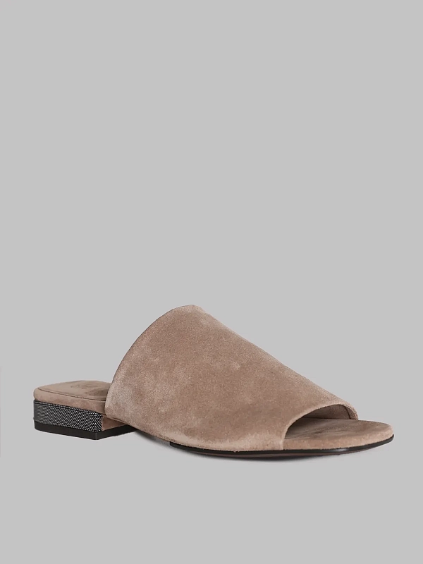 шлепанцы Brunello Cucinelli MZSFC3170 цвет коричневый