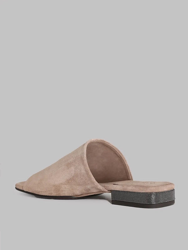 шлепанцы Brunello Cucinelli MZSFC3170 цвет коричневый