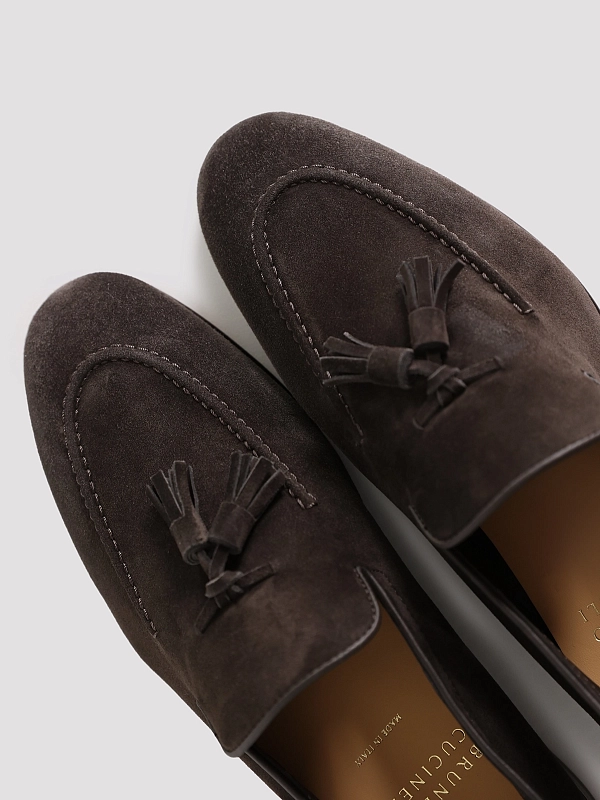 лоферы Brunello Cucinelli MZUCAHG731 цвет коричневый