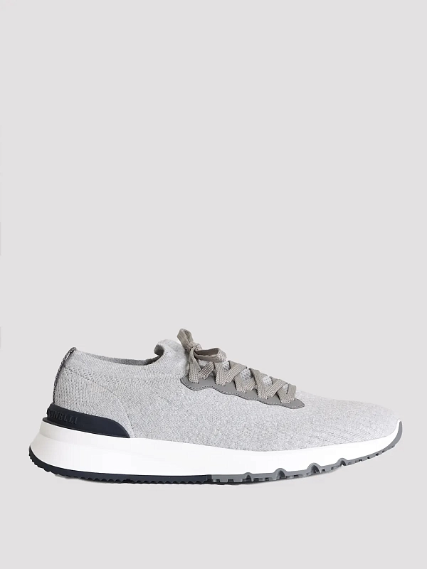 кроссовки Brunello Cucinelli MZUPMBO252 цвет серый