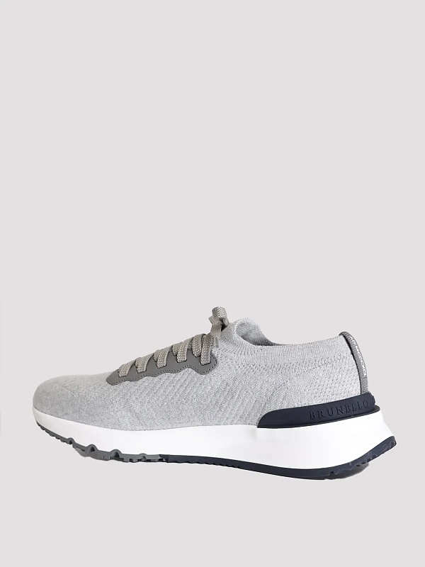 кроссовки Brunello Cucinelli MZUPMBO252 цвет серый