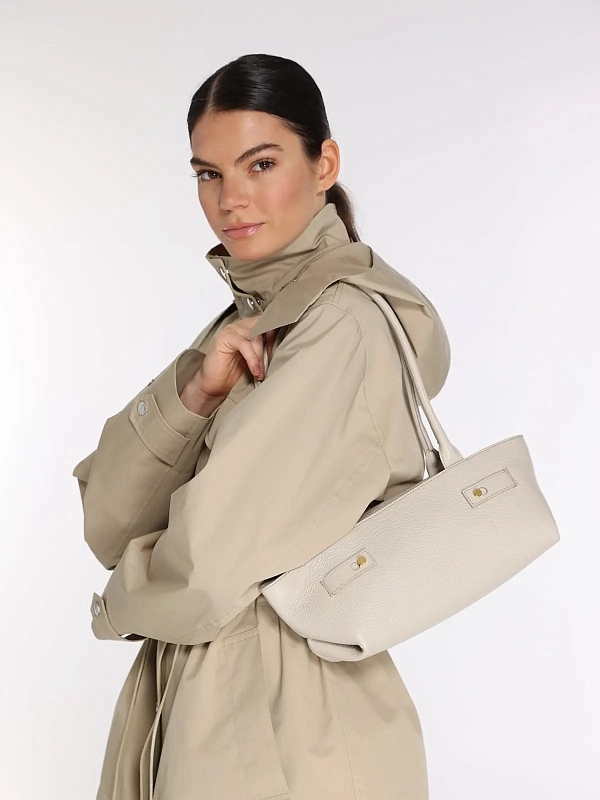 сумка Erika Cavallini P6SW30 цвет бежевый