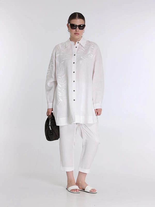 Marina Rinaldi рубашка MRNGREMBO