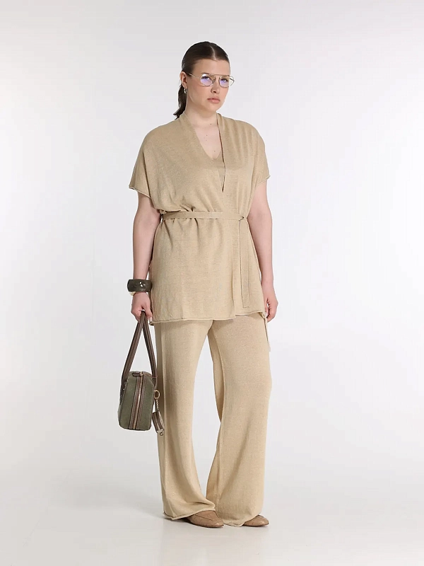 кардиган Marina Rinaldi MRVEDITTI цвет бежевый