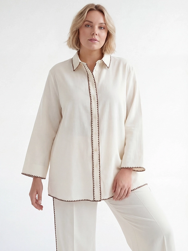 Marina Rinaldi рубашка MRVPEPE
