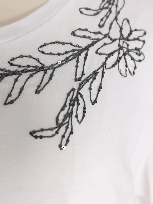 футболка Marina Rinaldi MRVRUTA цвет белый