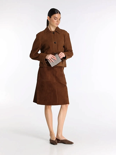 жакет кожаный Max Mara MSTBAIA