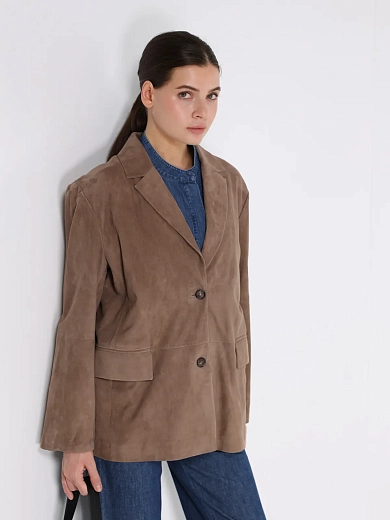 жакет замшевый Max Mara SMMANFORA