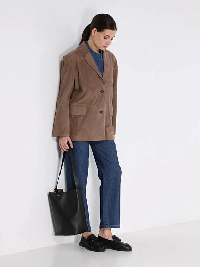 жакет замшевый Max Mara SMMANFORA
