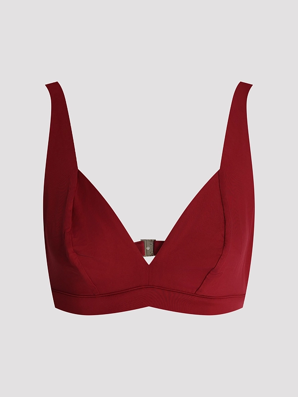 бюстгальтер купальный Max Mara BCHARMONIA цвет бордовый