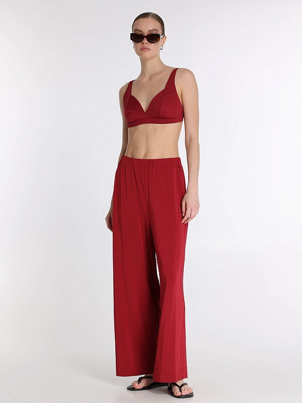 бюстгальтер купальный Max Mara BCHARMONIA цвет бордовый