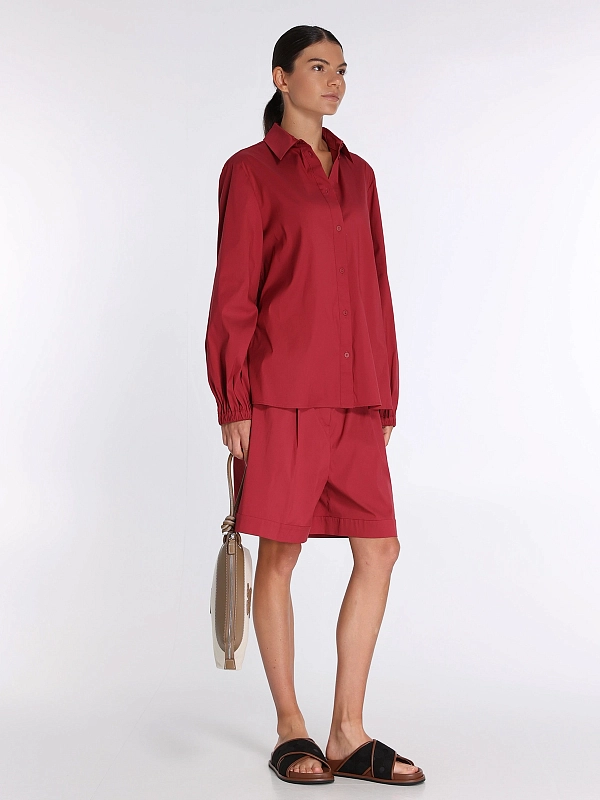 шорты Max Mara BCHMEDEOLA цвет бордовый