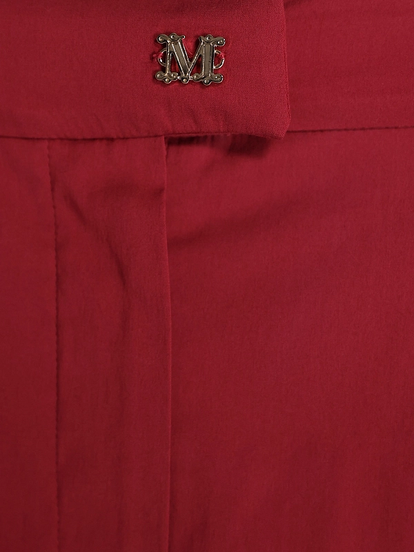 шорты Max Mara BCHMEDEOLA цвет бордовый