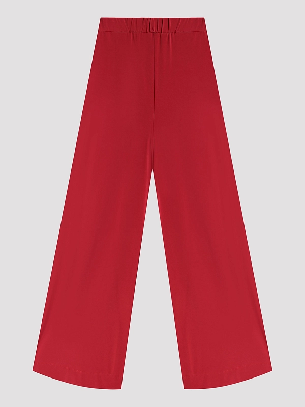 брюки Max Mara BCHONORATA цвет бордовый