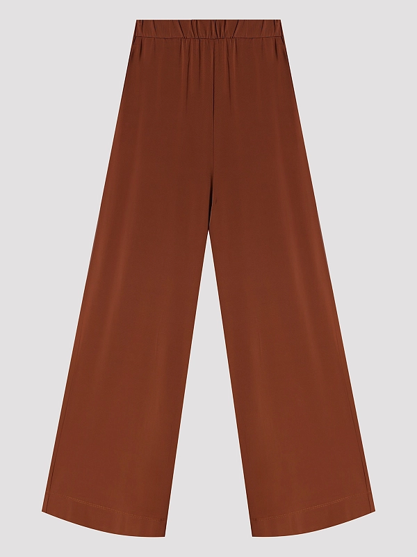 брюки Max Mara BCHONORATA цвет коричневый