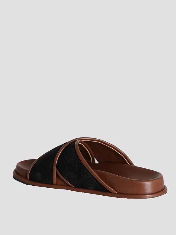 шлепанцы Max Mara BCHPEONIE цвет черный