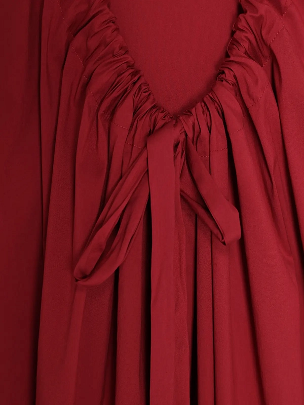 платье Max Mara BCHSETA цвет бордовый