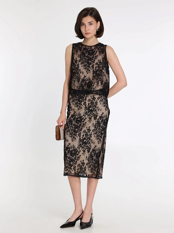 юбка Max Mara COSMO цвет черный
