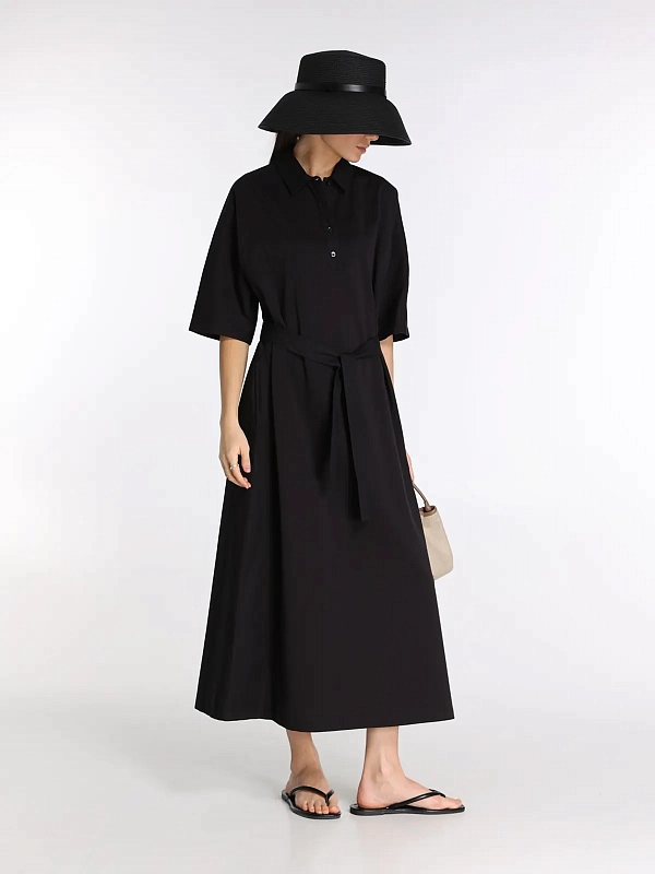 платье Max Mara MMLALBERO цвет черный