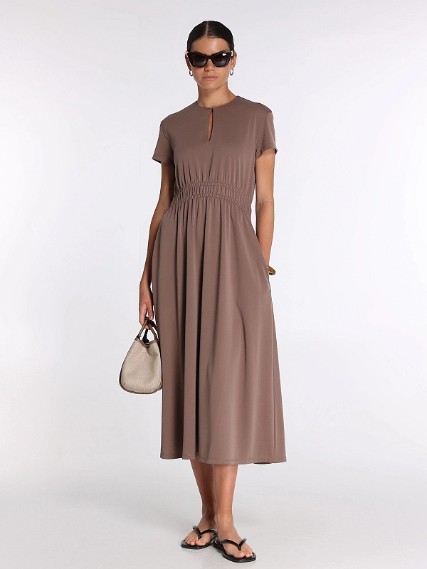 платье Max Mara MMLCANNONE цвет ореховый