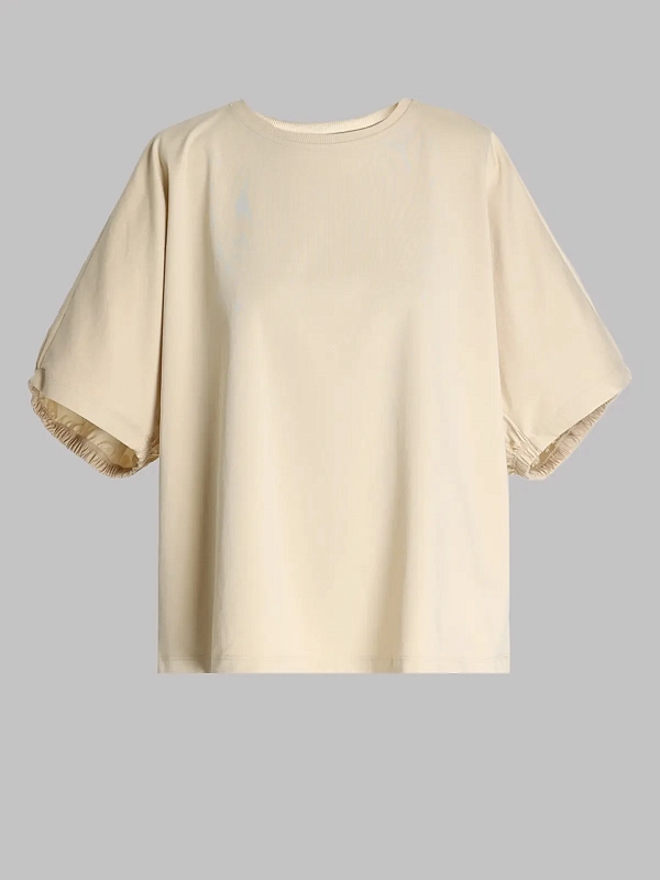 футболка Max Mara MMLCELLULA цвет молочный