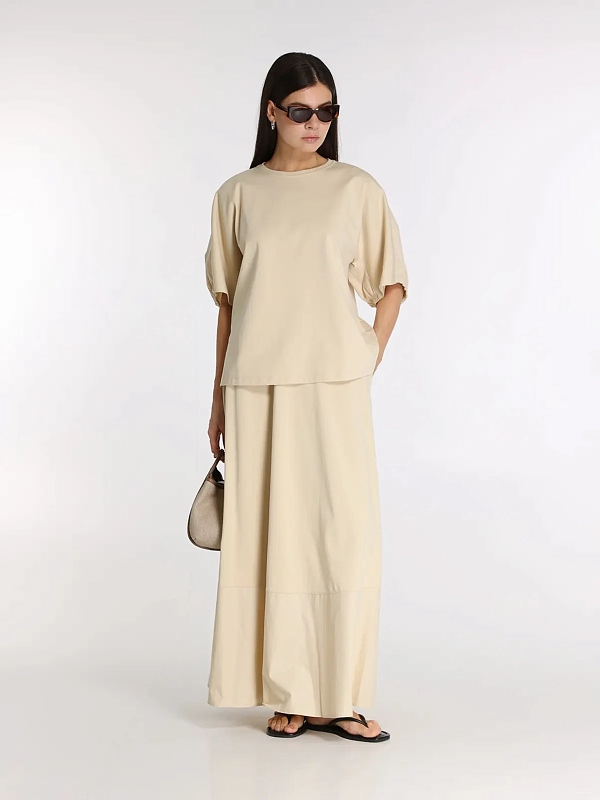 футболка Max Mara MMLCELLULA цвет молочный