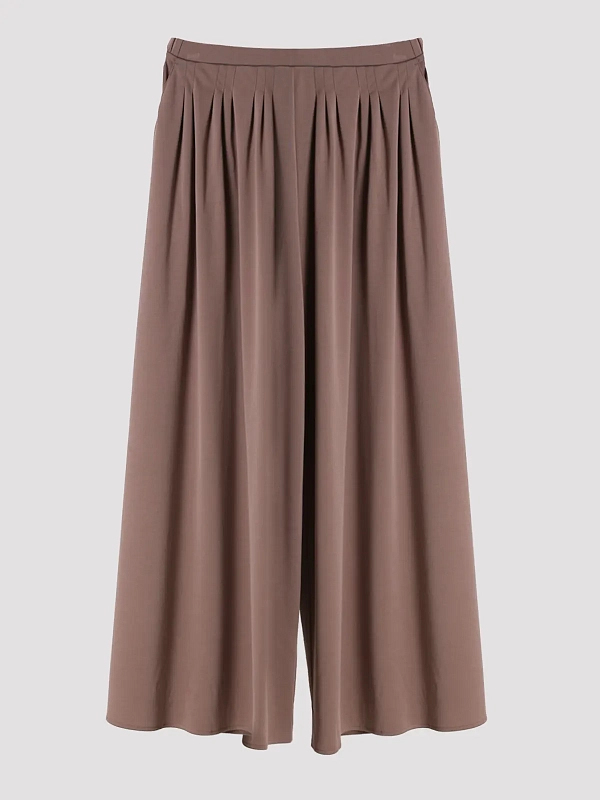 брюки Max Mara MMLCICALA цвет коричневый