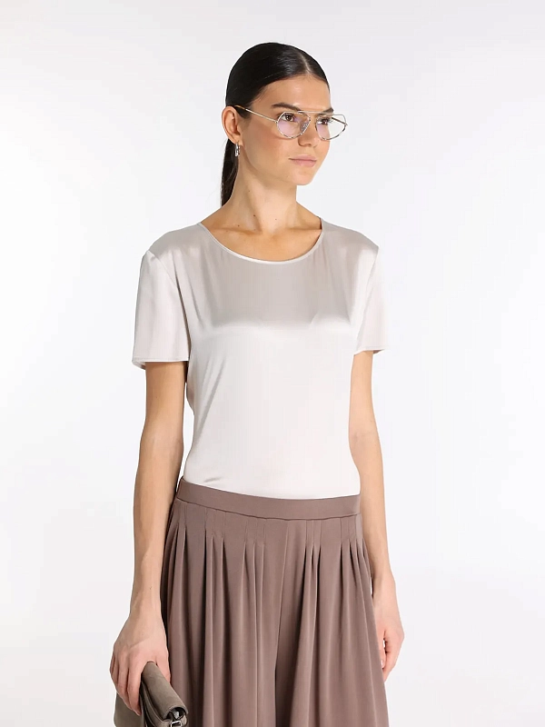топ Max Mara MMLCORTONA цвет молочный