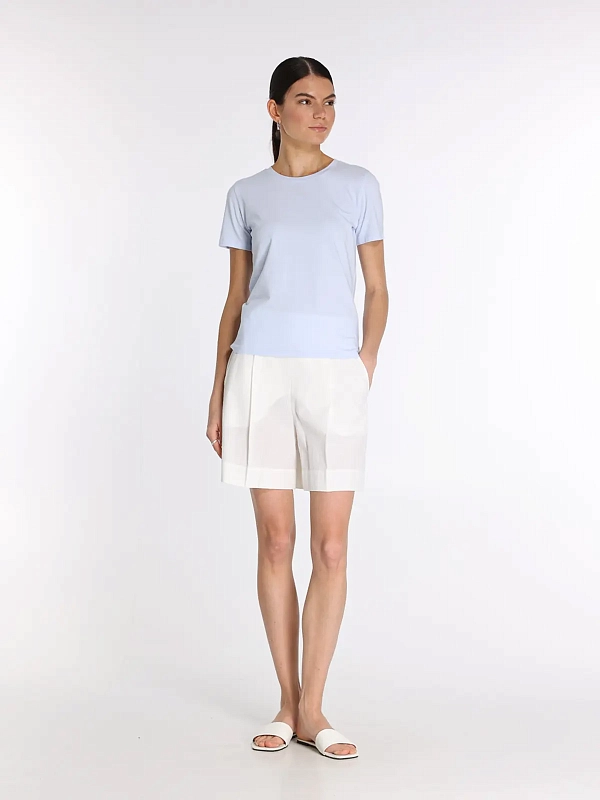 футболка Max Mara MMLMULINO цвет голубой