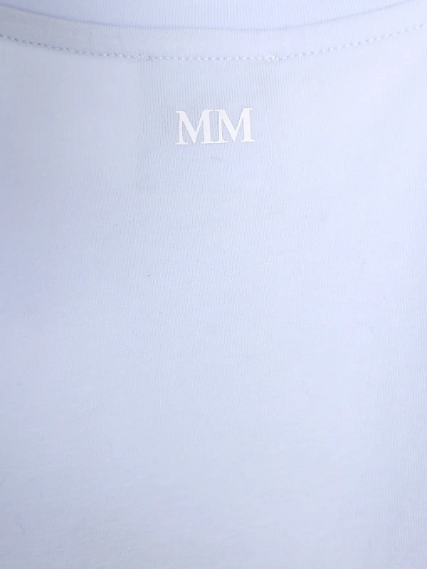 футболка Max Mara MMLMULINO цвет голубой