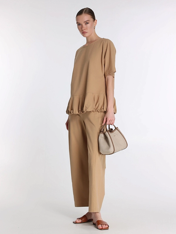 футболка Max Mara MMLNINFA цвет бежевый