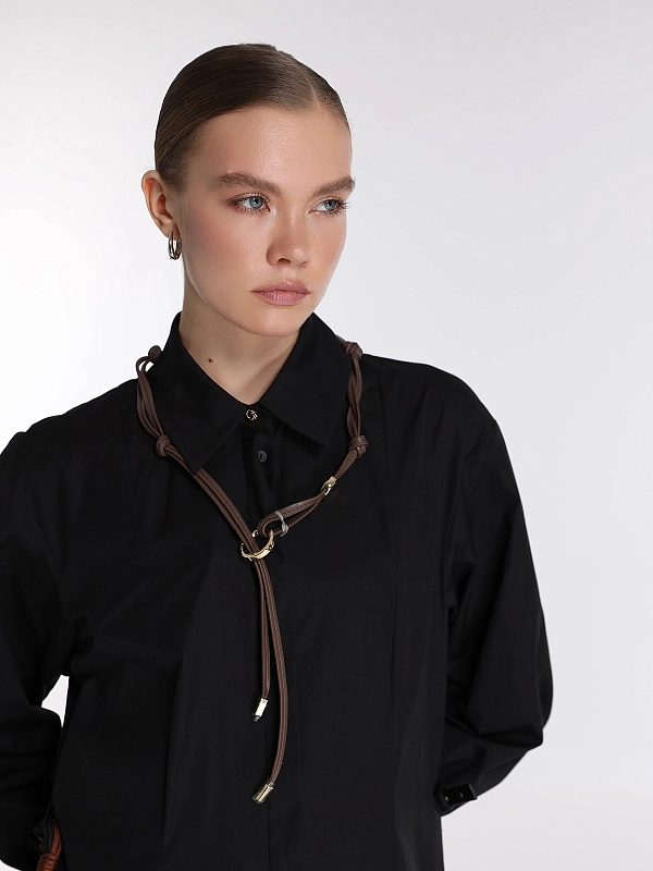 ожерелье Max Mara MMLORIGANO цвет коричневый